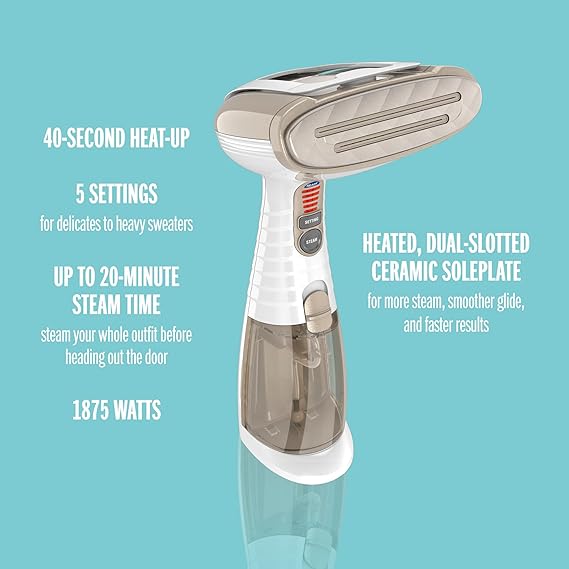 Conair Handheld Garment Steamer for Clothes
